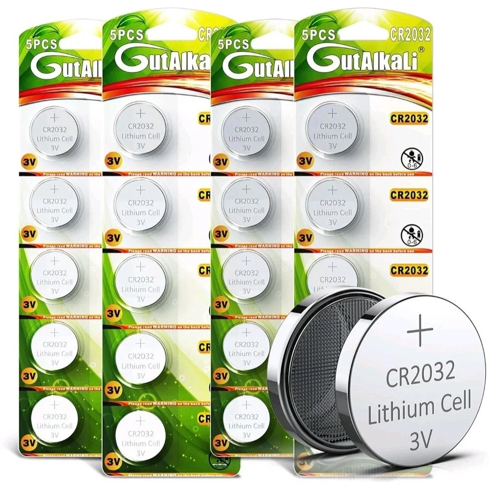 Gutalkali 20 Pack CR2032 Batteries - CR2032 3V Battery - CR 2032, 3 Volt Coin Ba